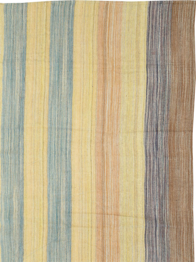 Modern Turkish Oversize Flatweave, No.30182 - Gss