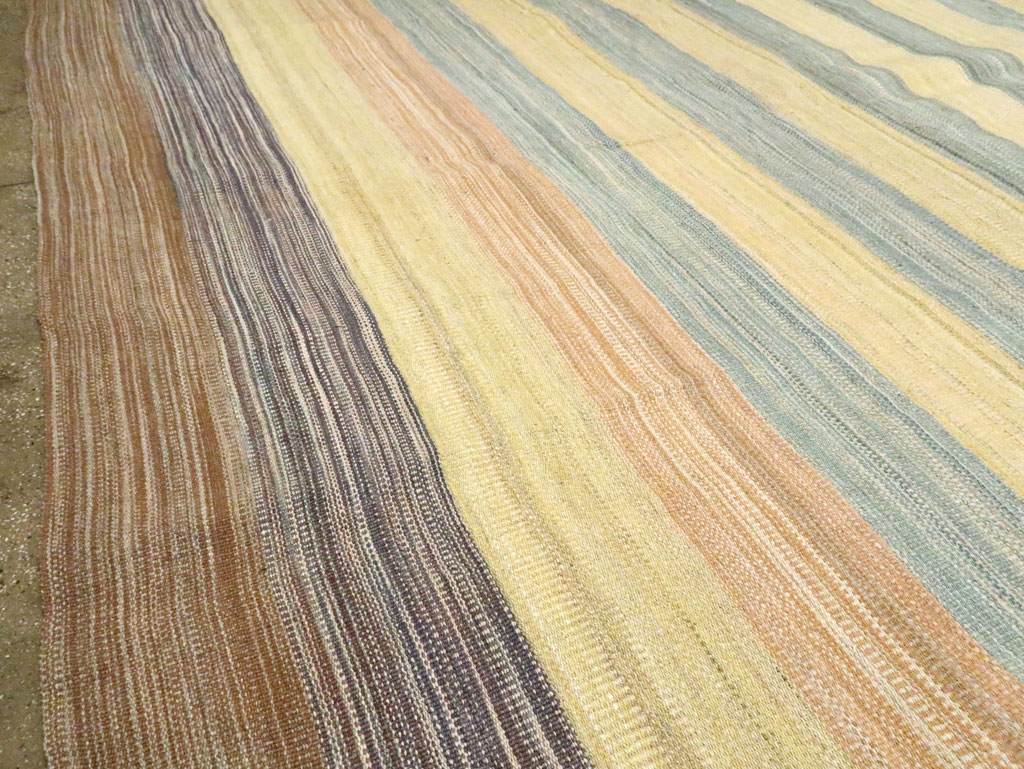 Modern Turkish Oversize Flatweave, No.30182 - Gss