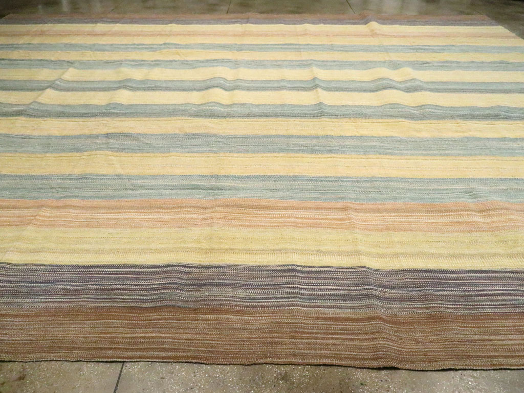 Modern Turkish Oversize Flatweave, No.30182 - Gss