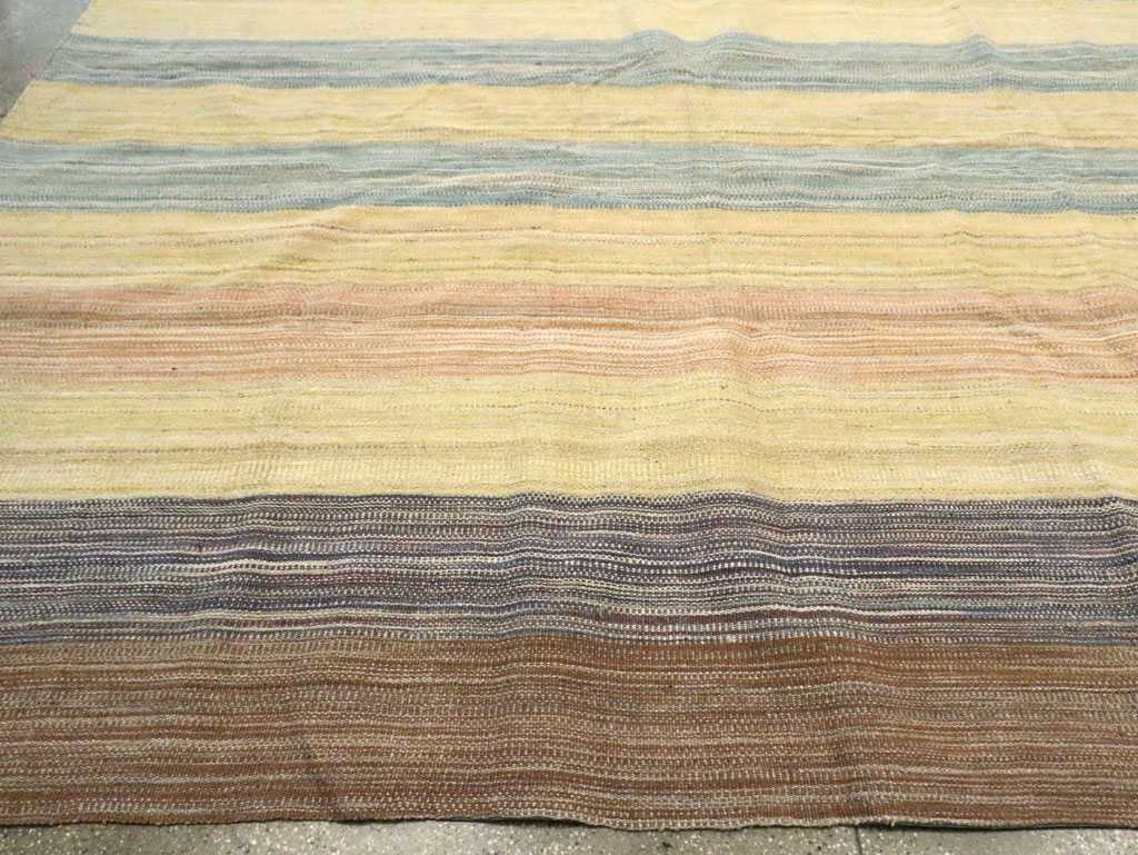 Modern Turkish Oversize Flatweave, No.30182 - Gss