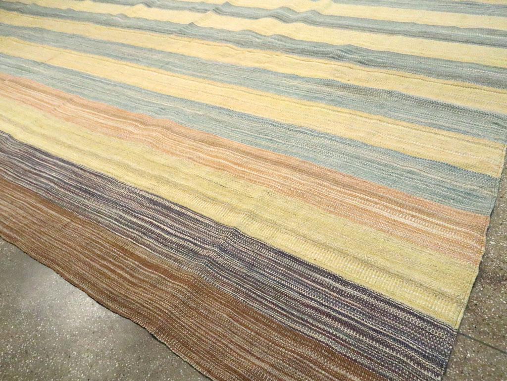 Modern Turkish Oversize Flatweave, No.30182 - Gss