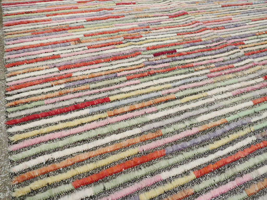 Colorful Contemporary Turkish Room Size Carpet, No.30185 - Gss