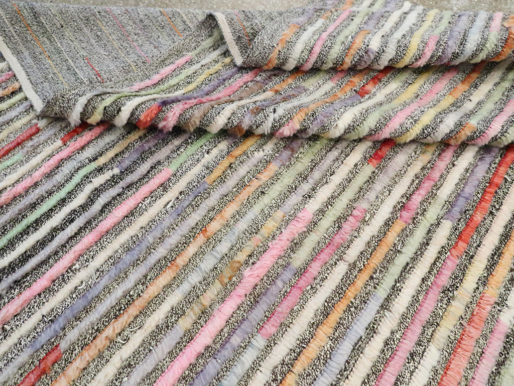 Colorful Contemporary Turkish Room Size Carpet, No.30185 - Gss
