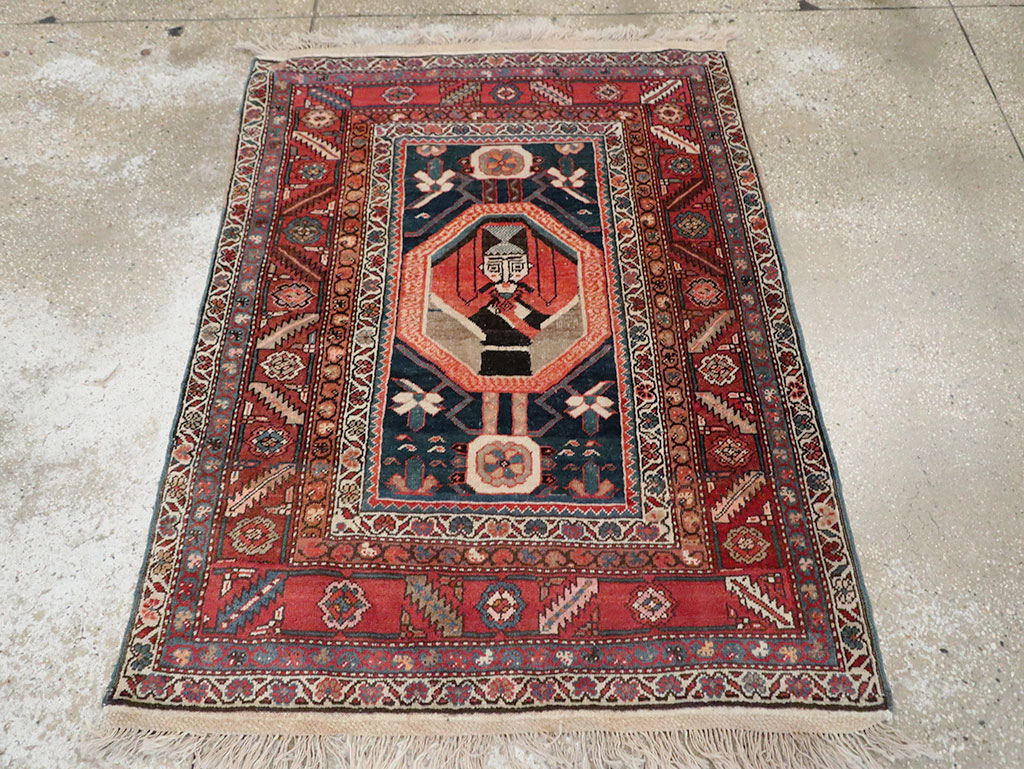 Antique Persian Bakshaish Rug, No.30189 - Gss
