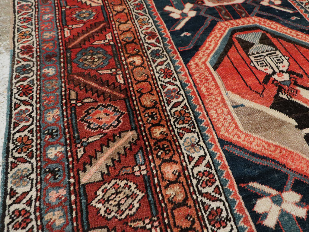 Antique Persian Bakshaish Rug, No.30189 - Gss