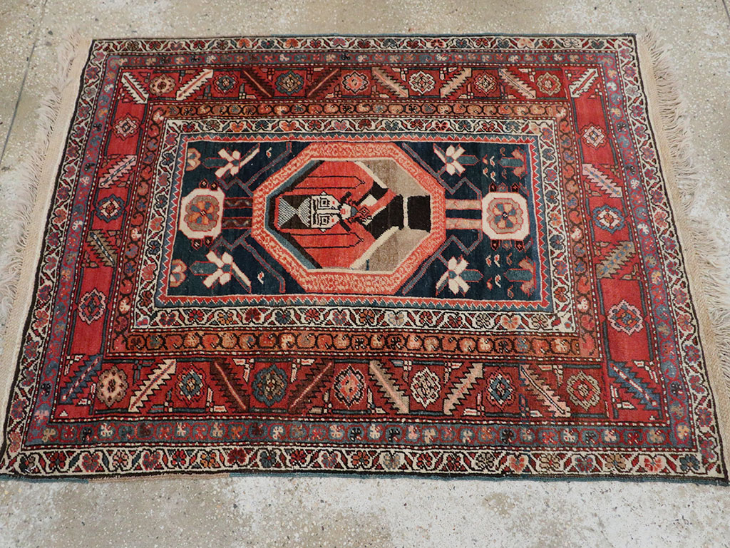 Antique Persian Bakshaish Rug, No.30189 - Gss