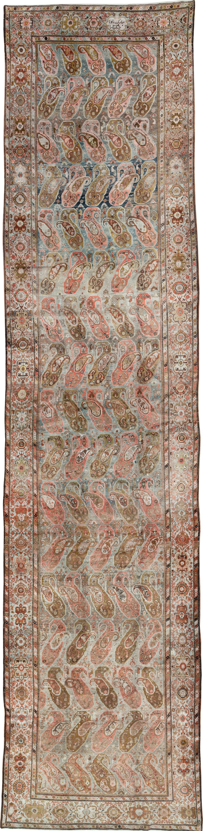 Antique Persian Malayer Gallery Carpet, No.30208 - Gss