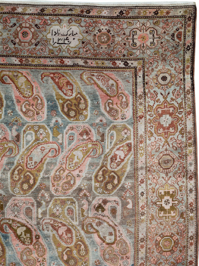 Antique Persian Malayer Gallery Carpet, No.30208 - Gss