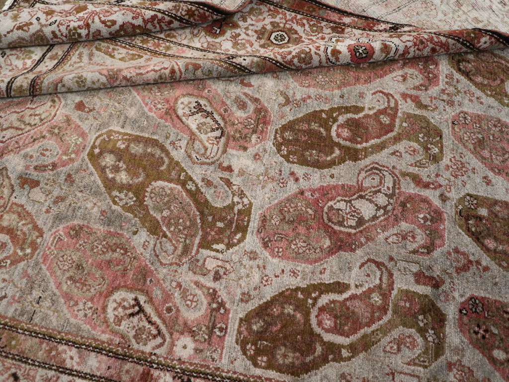 Antique Persian Malayer Gallery Carpet, No.30208 - Gss