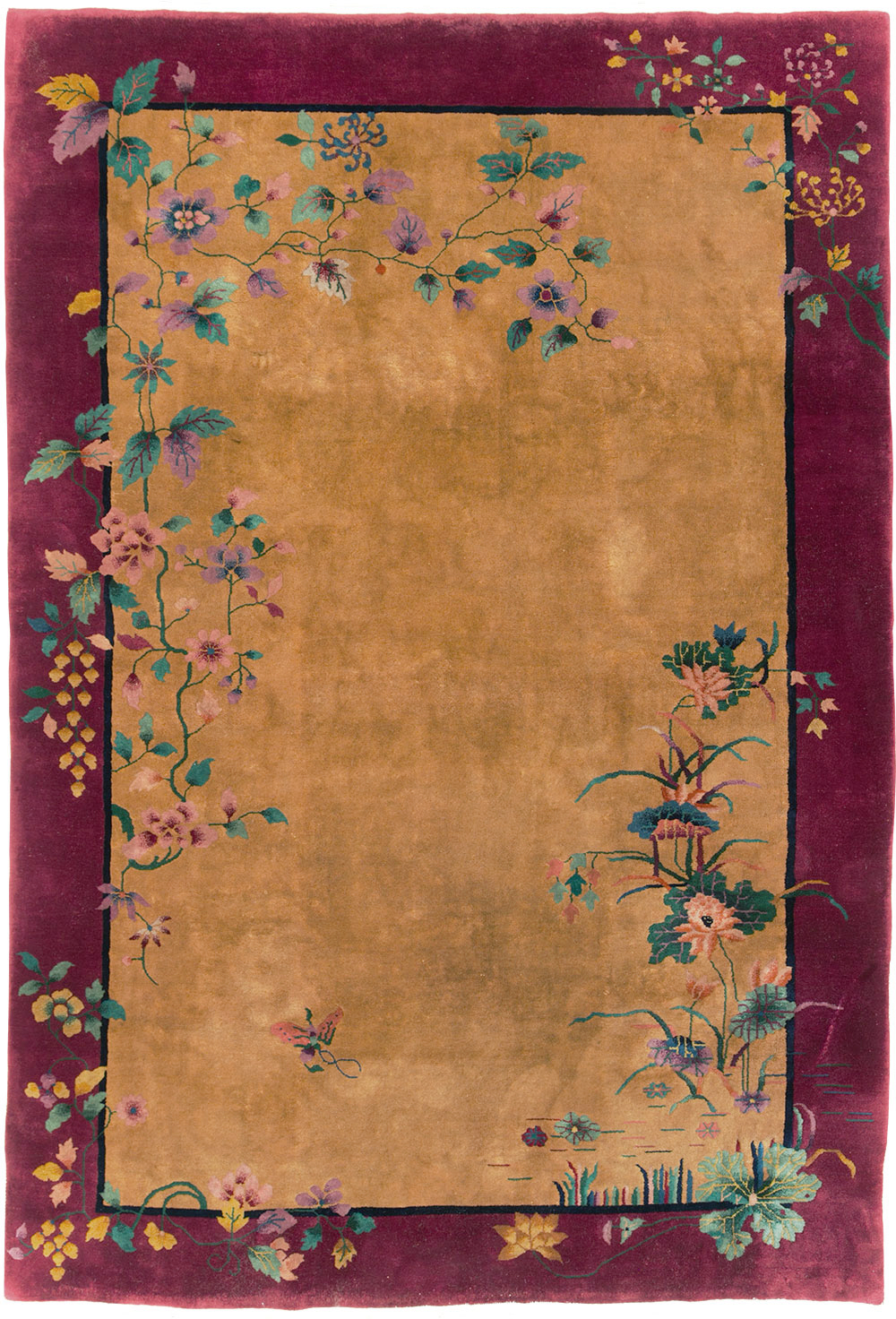 Mid-20th Century  Chinese Art Deco Carpet, No.30209 - Gss