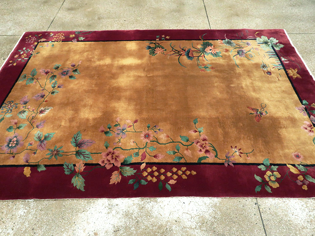 Mid-20th Century  Chinese Art Deco Carpet, No.30209 - Gss