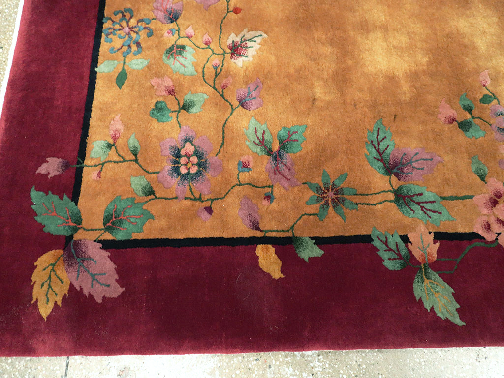 Mid-20th Century  Chinese Art Deco Carpet, No.30209 - Gss
