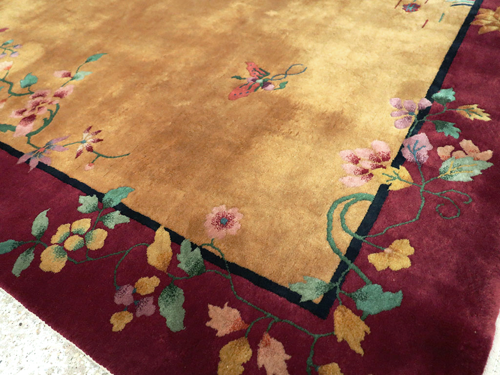 Mid-20th Century  Chinese Art Deco Carpet, No.30209 - Gss