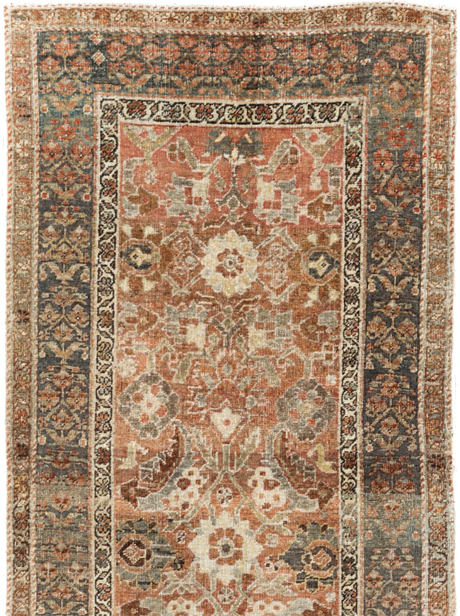 Antique Persian Bidjar Long Runner (Pair: 1 of 2), No.30213 - Gss