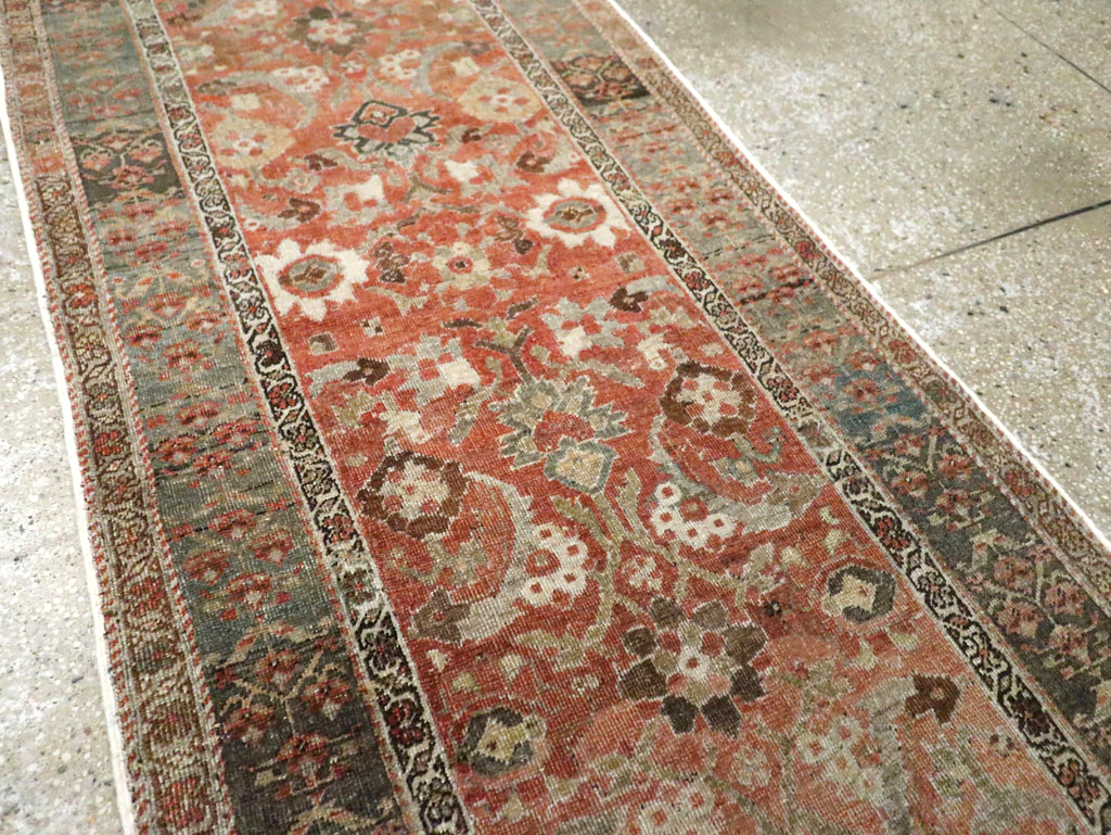 Antique Persian Bidjar Long Runner (Pair: 1 of 2), No.30213 - Gss