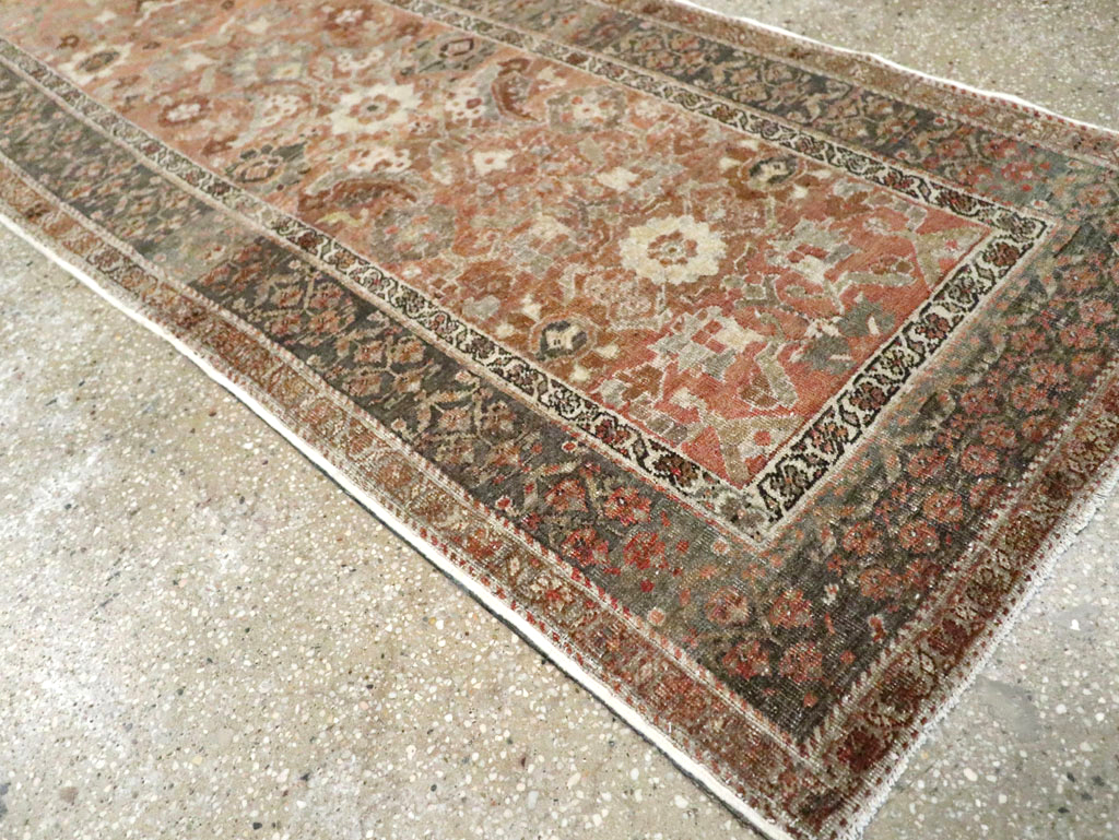 Antique Persian Bidjar Long Runner (Pair: 1 of 2), No.30213 - Gss