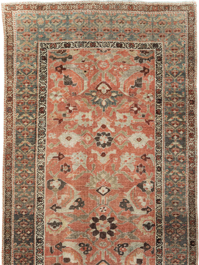 Antique Persian Bidjar Long Runner (Pair: 2 of 2), No.30214 - Gss