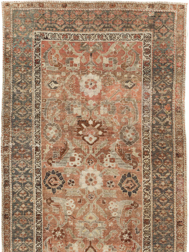 Antique Persian Bidjar Long Runner (Pair: 2 of 2), No.30214 - Gss