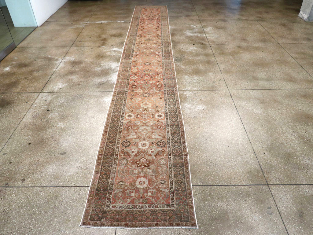 Antique Persian Bidjar Long Runner (Pair: 2 of 2), No.30214 - Gss