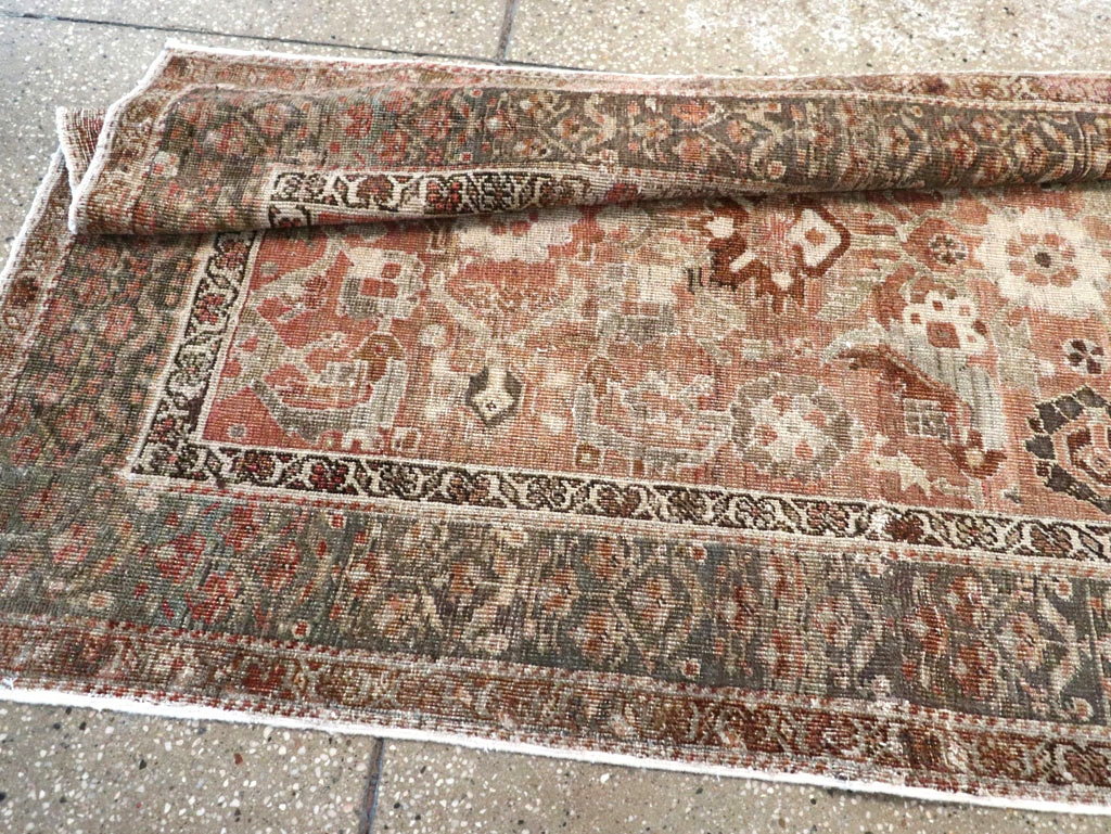 Antique Persian Bidjar Long Runner (Pair: 2 of 2), No.30214 - Gss