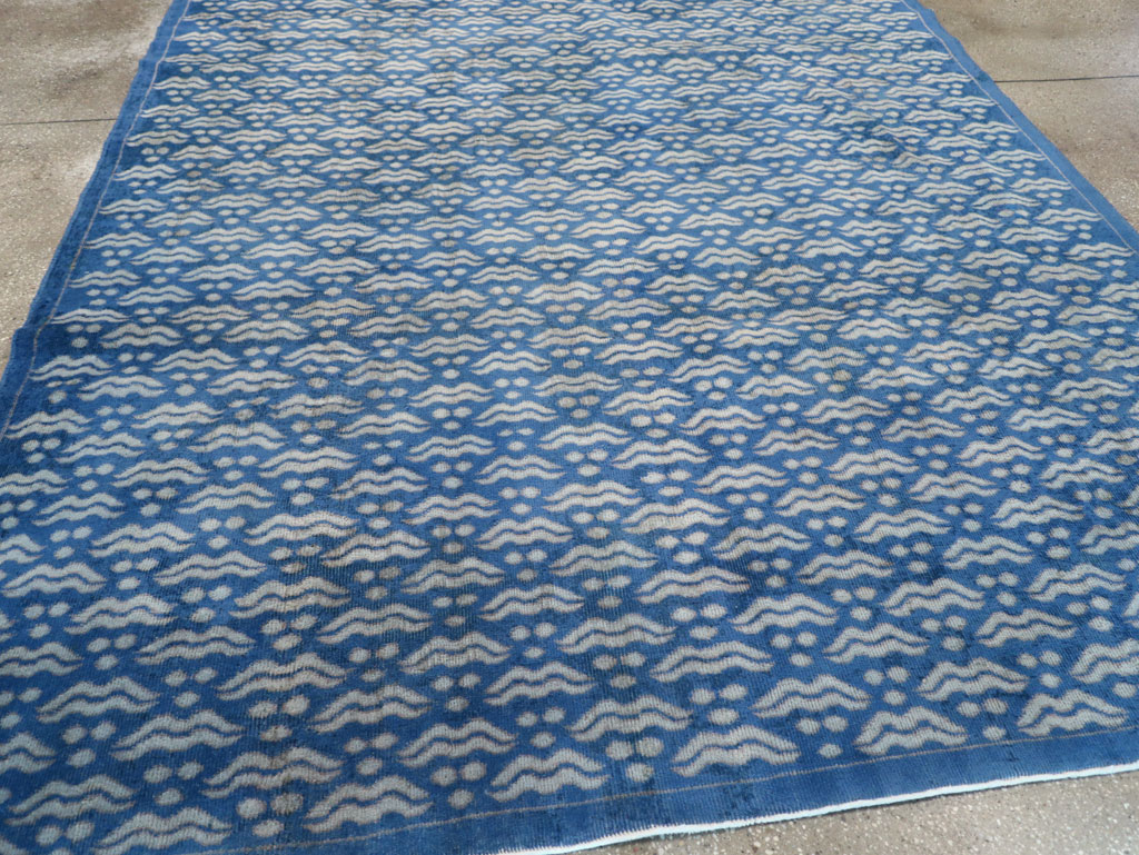 Vintage Turkish Anatolian Small Room Size Carpet, No.30221 - Gss