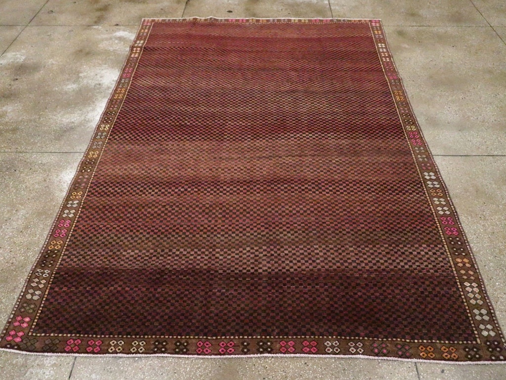 Vintage Turkish Anatolian Small Room Size Carpet, No.30228 - Gss