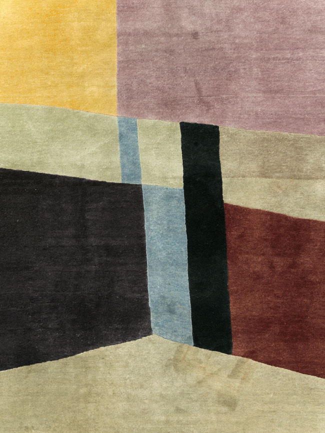 Contemporary Tibetan Art Deco Style Room Size Carpet, No.30230 - Gss