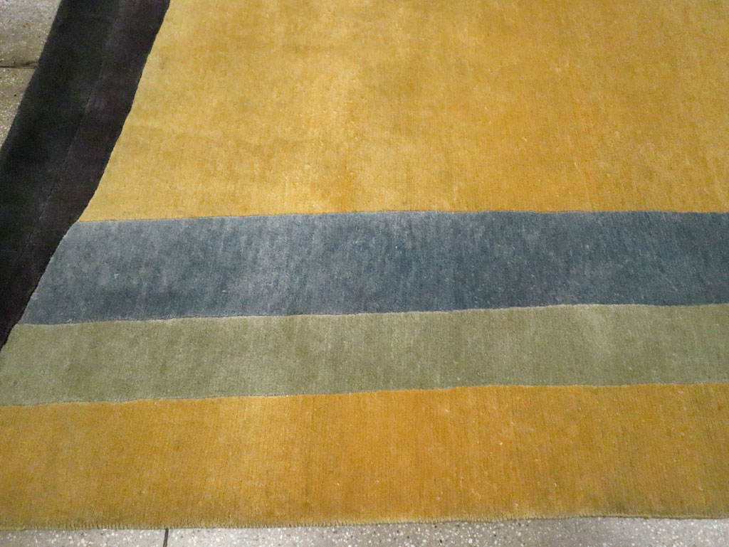 Contemporary Tibetan Art Deco Style Room Size Carpet, No.30230 - Gss