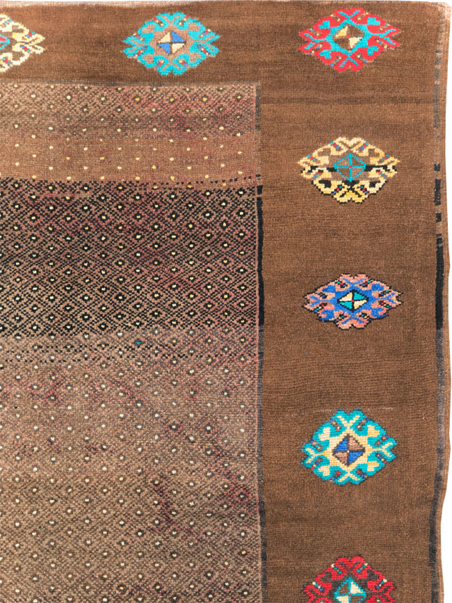 Vintage Turkish Anatolian Gallery Carpet, No.30244 - Gss