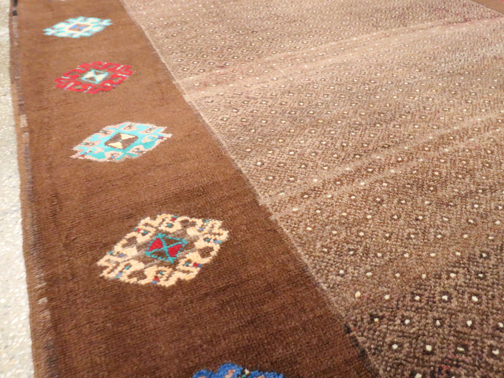 Vintage Turkish Anatolian Gallery Carpet, No.30244 - Gss