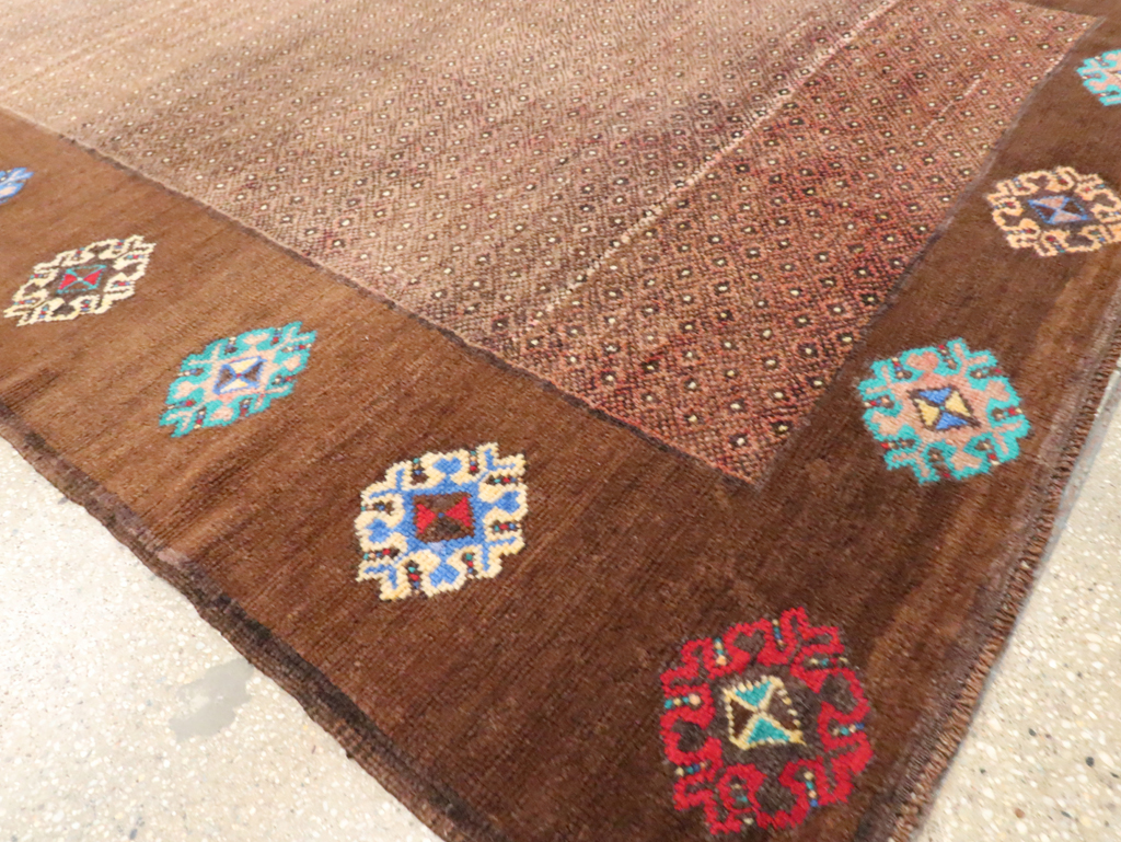 Vintage Turkish Anatolian Gallery Carpet, No.30244 - Gss