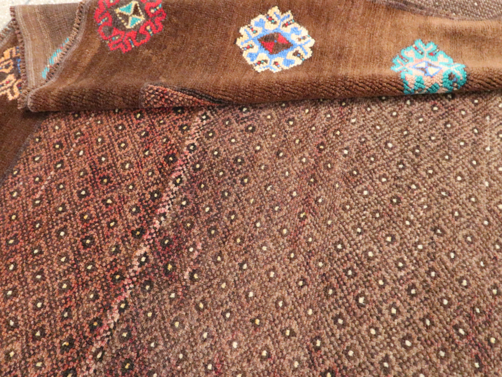 Vintage Turkish Anatolian Gallery Carpet, No.30244 - Gss