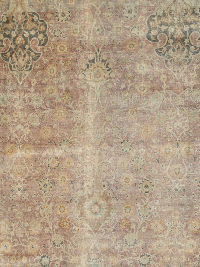 Antique Perisan Tabriz Carpet, No.30247 - Gss