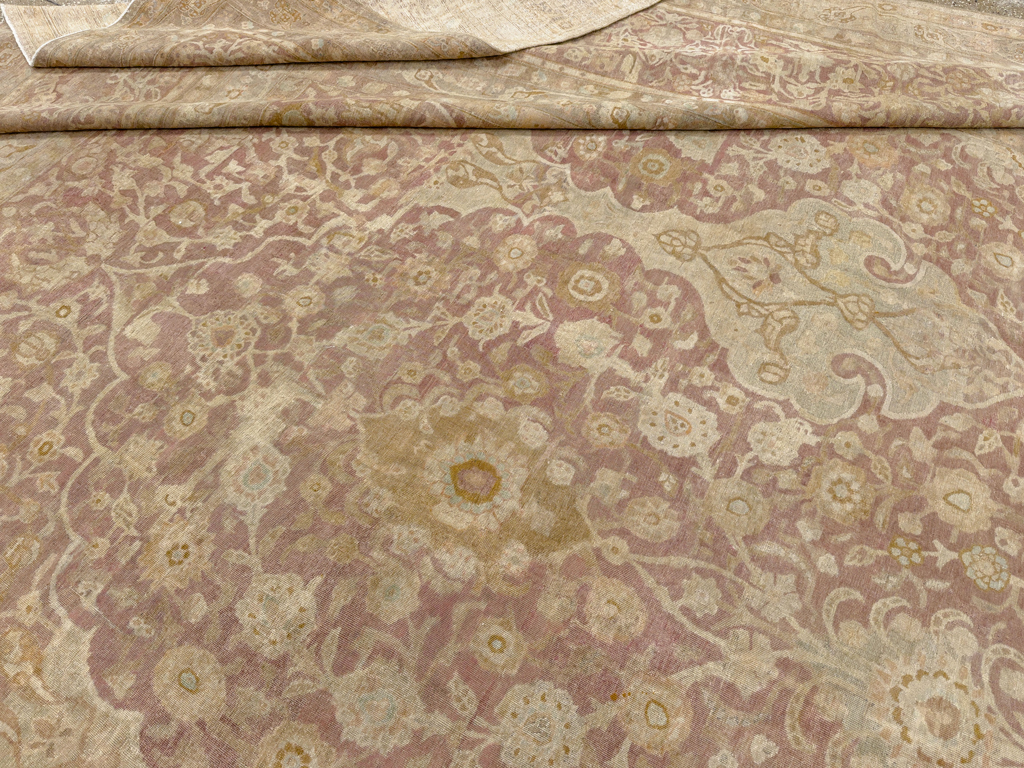 Antique Persian Tabriz Oversize Carpet, No.30247 - Gss