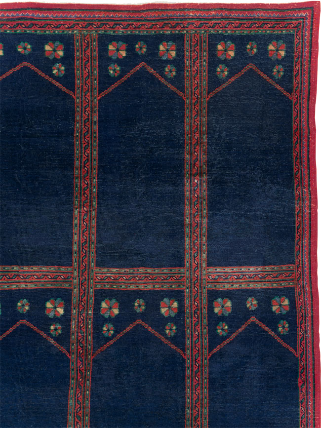 Vintage Turkish Anatolian Square Room Size Carpet, No.30259 - Gss