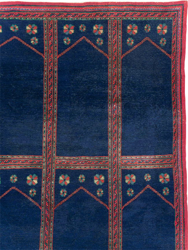 Vintage Turkish Anatolian Square Room Size Carpet, No.30259 - Gss