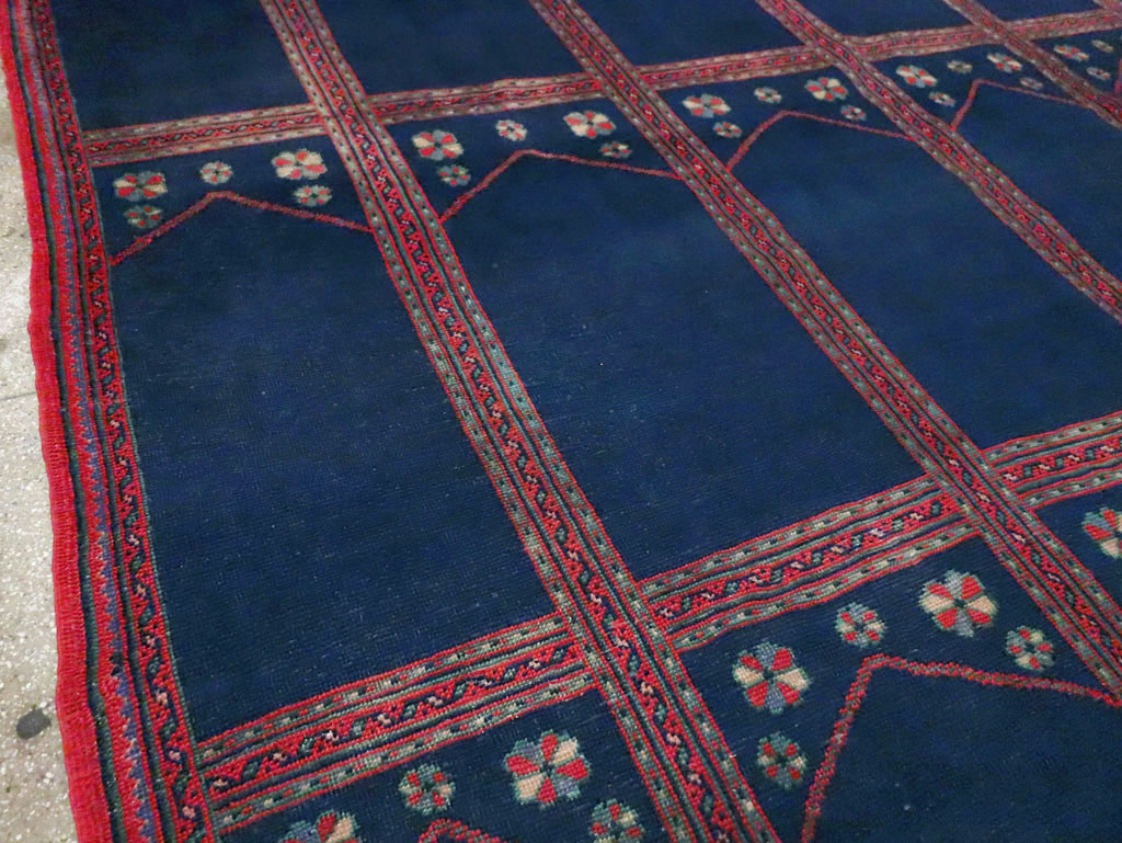 Vintage Turkish Anatolian Square Room Size Carpet, No.30259 - Gss