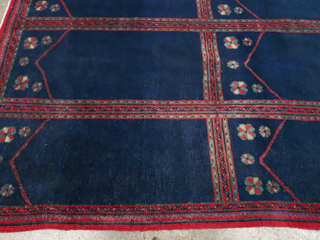 Vintage Turkish Anatolian Square Room Size Carpet, No.30259 - Gss