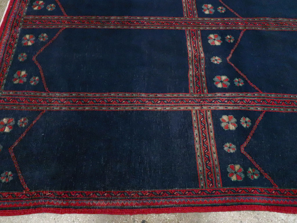 Vintage Turkish Anatolian Square Room Size Carpet, No.30259 - Gss