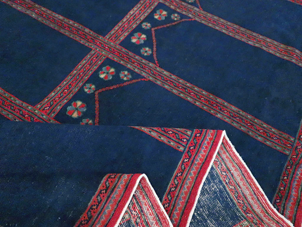 Vintage Turkish Anatolian Square Room Size Carpet, No.30259 - Gss
