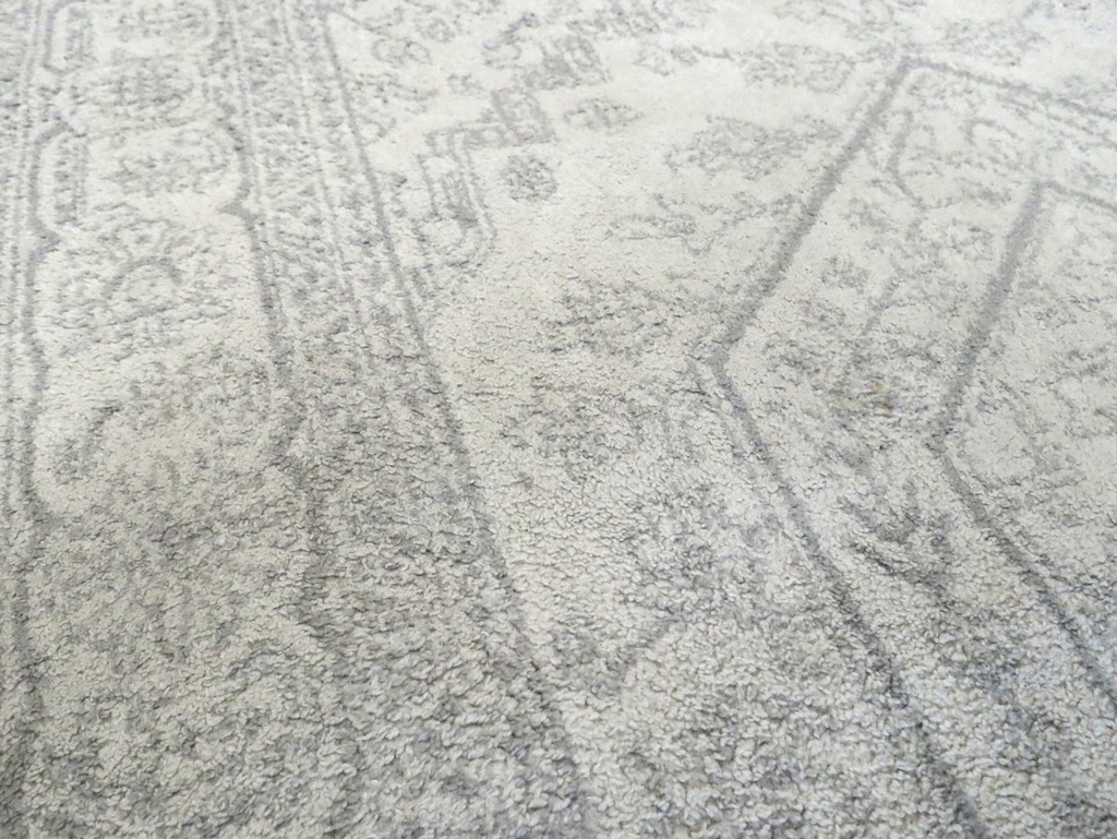 Contemporary Persian Heriz Inspired Turkish Accent Carpet, No.30260 - Gss