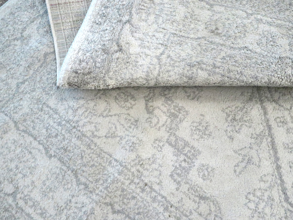 Contemporary Persian Heriz Inspired Turkish Accent Carpet, No.30260 - Gss