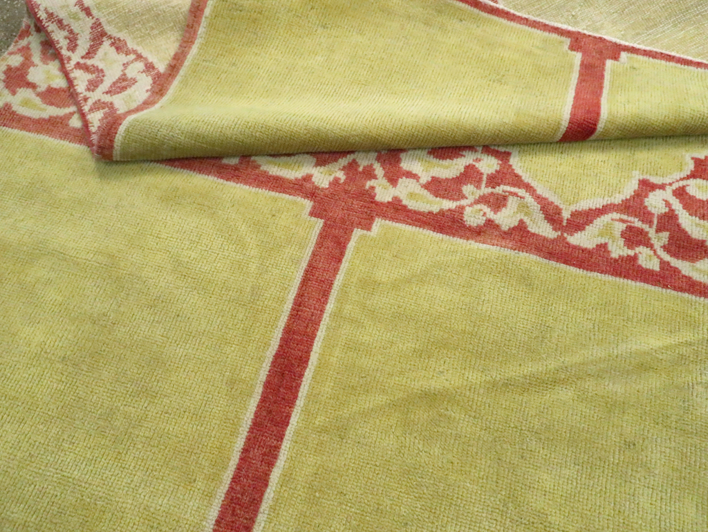 Vintage Turkish Anatolian Small Square Room Size Carpet, No.30266 - Gss