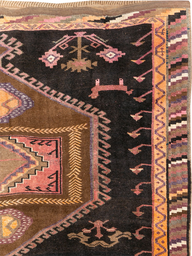 Vintage Turkish Anatolian Room Size Carpet, No.30280 - Gss