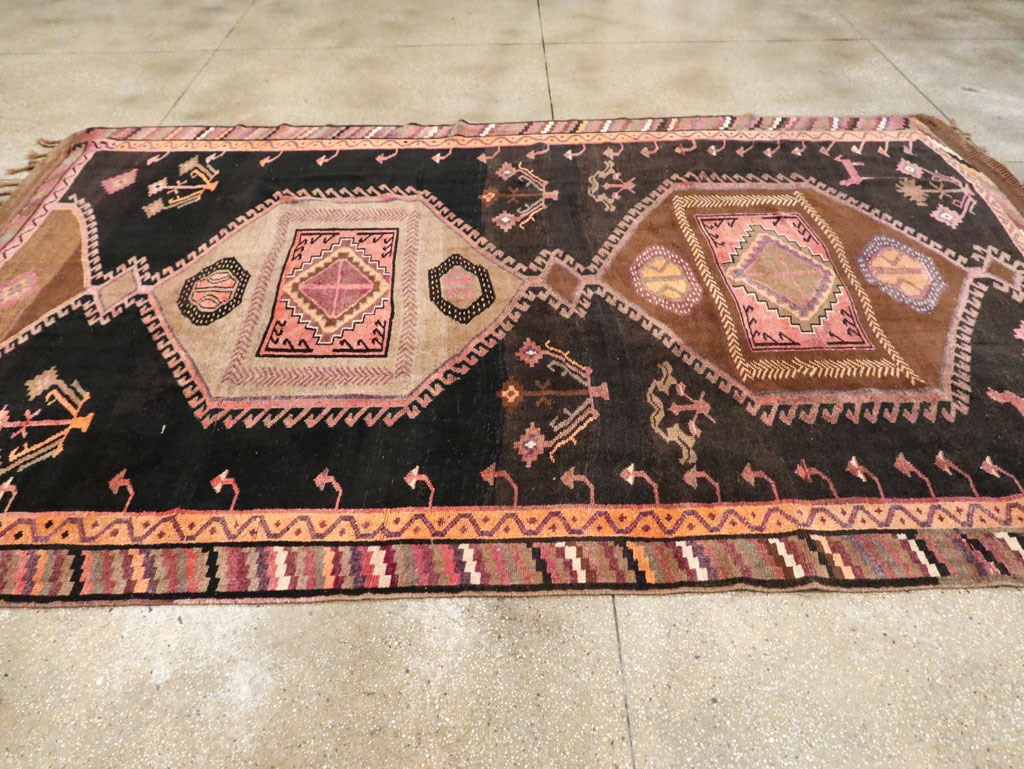 Vintage Turkish Anatolian Room Size Carpet, No.30280 - Gss