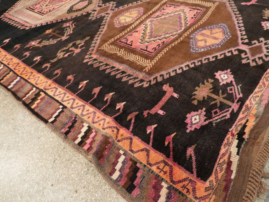 Vintage Turkish Anatolian Room Size Carpet, No.30280 - Gss