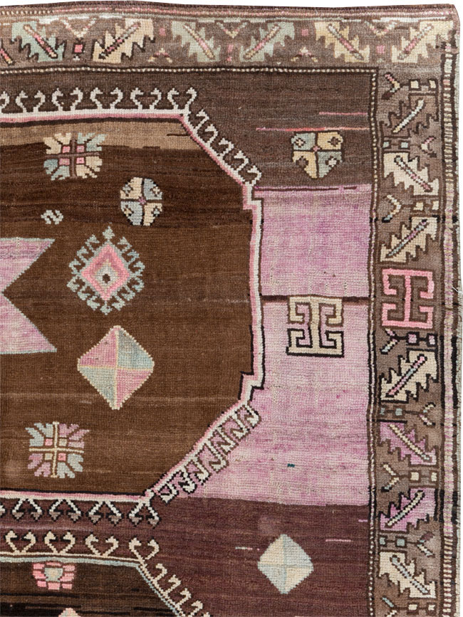 Vintage Turkish Anatolian Room Size Carpet, No.30281 - Gss