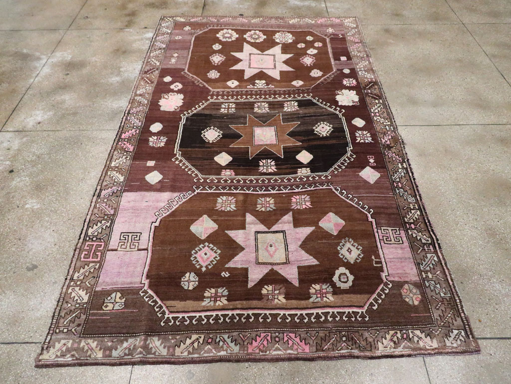 Vintage Turkish Anatolian Room Size Carpet, No.30281 - Gss