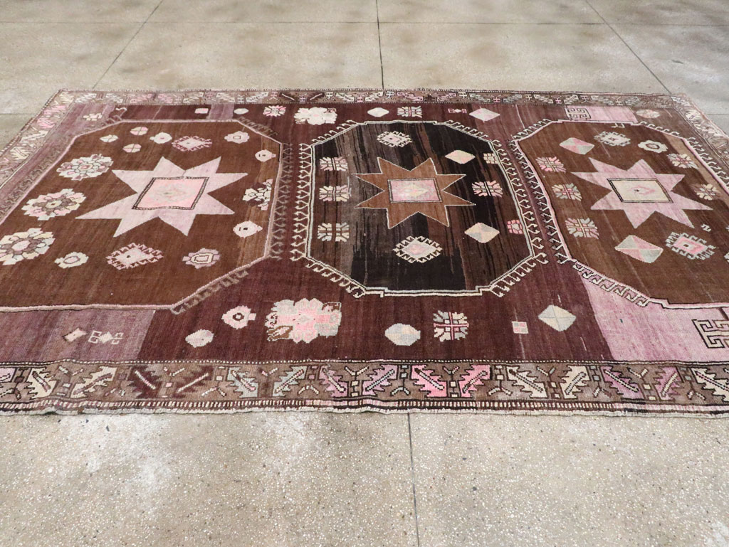 Vintage Turkish Anatolian Room Size Carpet, No.30281 - Gss