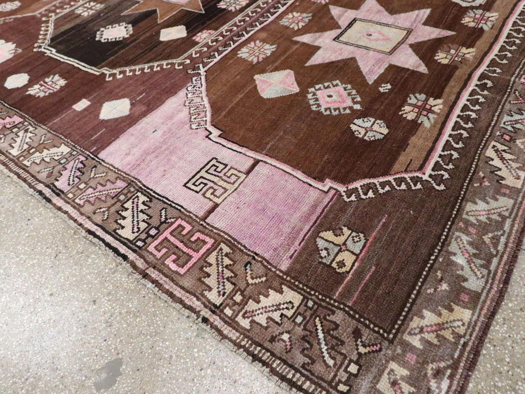 Vintage Turkish Anatolian Room Size Carpet, No.30281 - Gss